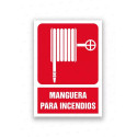 Rótulo Contra Incendios - Manguera para incendios | Cod. CI- 810, Señales de Incendio
