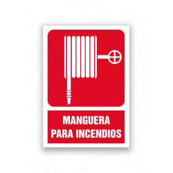 Rótulo Contra Incendios - Manguera para incendios | Cod. CI- 810, Señales de Incendio