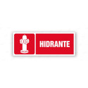 Rótulo Contra Incendios - Hidrante | Cod. CI- 819, Señales de Incendio