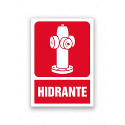 Rótulo Contra Incendios - Hidrante | Cod. CI- 818, Señales de Incendio