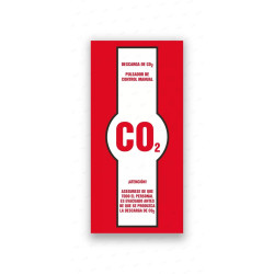 Rótulo Contra Incendios - Instalaciones fijas de extinción de incendios Pulsador de control manual | Cod. CI- 913, Señales de In