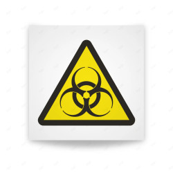 Rótulo de Atención - Atencion riesgo biologico | Cod. AD - 479, Señales de Atención