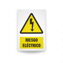 Rótulo de Atención - Riesgo electrico | Cod. AD - 492, Señales de Atención