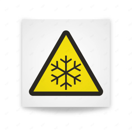 Rótulo de Atención - Atencion baja temperatura | Cod. AD - 526, Señales de Atención