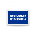 Rótulo de Obligación - Uso obligatorio de mascarilla| Cod. OB-404, Señales de Obligación
