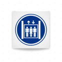 Rótulo de Obligación - Solo personas | Cod. OB-574, Señales de Obligación