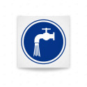 Rótulo de Obligación - Agua potable | Cod. OB-602, Señales de Obligación