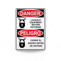 Rótulo de Peligro - Peligro |Cod. PEL - 30, Rótulos de Peligro