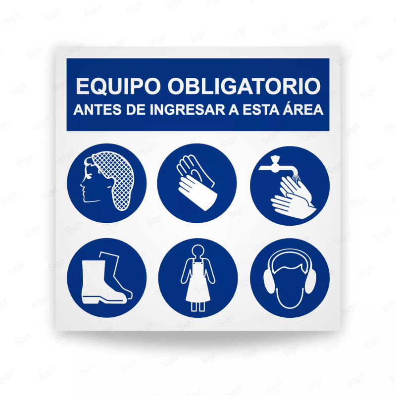 Cartelera EPP | EPP-4, Carteleras de Seguridad Industrial y EPP
