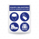 Cartelera EPP | EPP-8, Carteleras de Seguridad Industrial y EPP