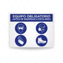 Cartelera EPP | EPP-9, Carteleras de Seguridad Industrial y EPP
