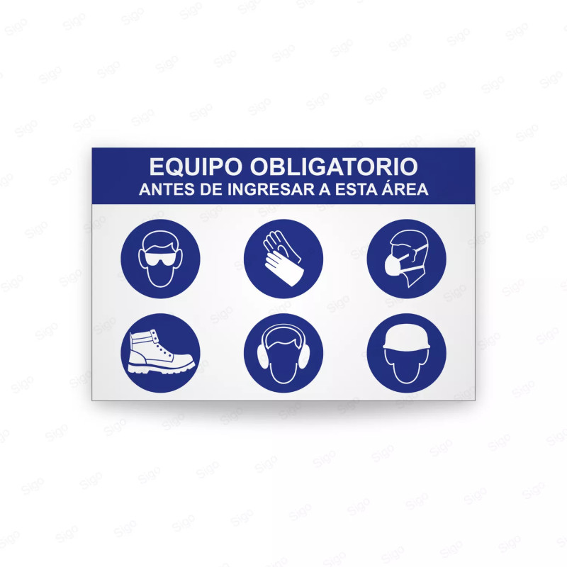 Cartelera EPP | EPP-13, Carteleras de Seguridad Industrial y EPP