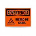 Rótulo de Advertencia - Riesgo de Caida | Cod. ADV-7, Rótulos de Advertencia