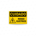 Rótulo de Cuidado - Riesgo Eléctrico | Cod. CUI-28, Rótulos de Cuidado
