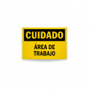 Rótulo de Cuidado - Área de Trabajo | Cod. CUI-21, Rótulos de Cuidado