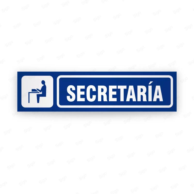‣ Rótulo Identificación Ambientes - Secretaría... | SIGO
