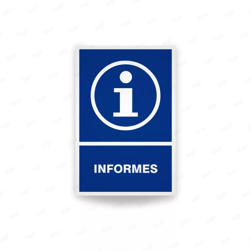 Rótulo Informativo - Informes | Cod. SI - 01