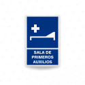 ‣ Rótulo Sala de Primeros Auxilios... | SIGO