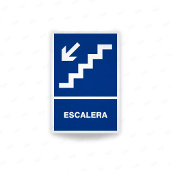 ‣ Rótulo Informativo - Escalera Descenso... | SIGO