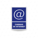 ‣ Rótulo Informativo Cabinas Internet... | SIGO