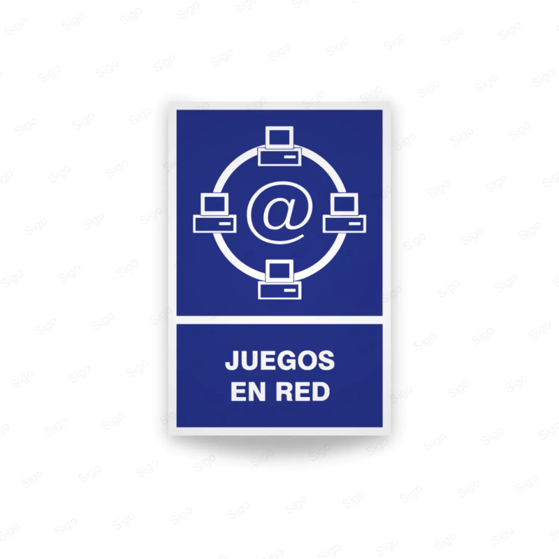 ‣ Rótulo Informativo Juegos en Red... | SIGO