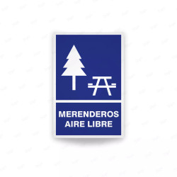 ‣ Rótulo Informativo Merenderos Aire Libre | SIGO