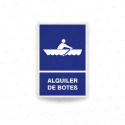 ‣ Rótulo Informativo para Alquiler de Botes | SIGO