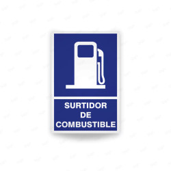 Rótulo Informativo - Surtidor de Combustible | Cod. SI - 53