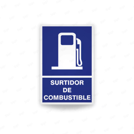 Rótulo Informativo - Surtidor de Combustible | Cod. SI - 53