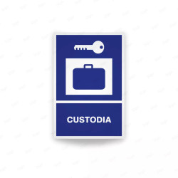 Rótulo Informativos - Custodia | Cod. SI - 61