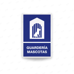 Rótulo Informativos - Guardería Mascotas | Cod. SI - 64