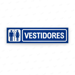 ‣ Rótulo Identificación Ambientes Vestidores... | SIGO