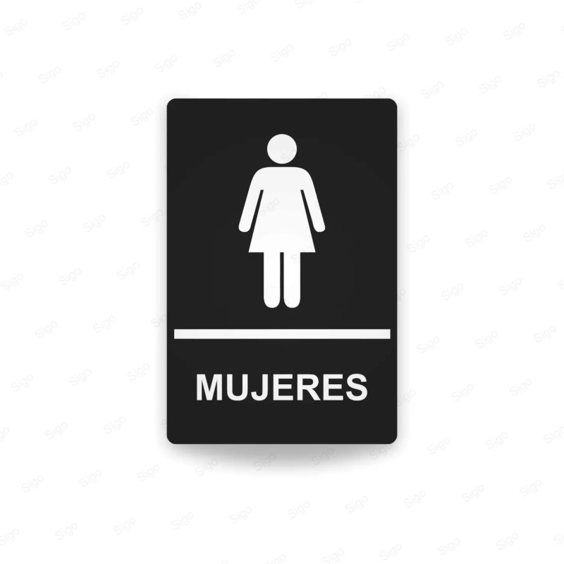 ‣ Rótulos Baños Mujeres... | SIGO