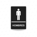 ‣ Rótulos Baños - Hombres... | SIGO