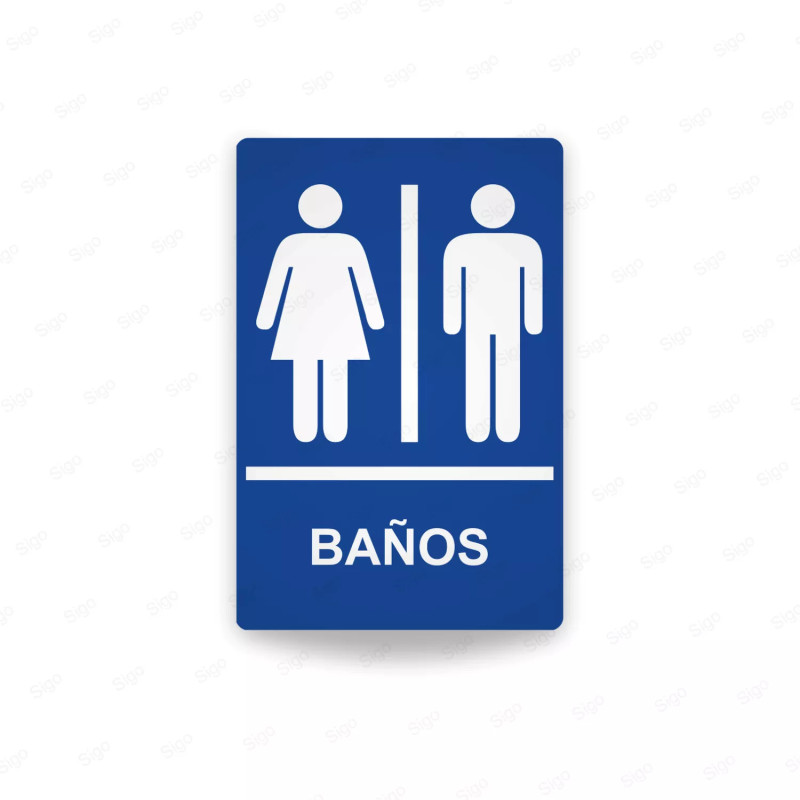 ‣ Rótulos Baños - Baños | Sigo