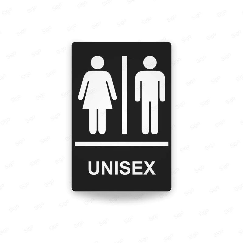 ‣ Rótulos Baños Unisex... | SIGO