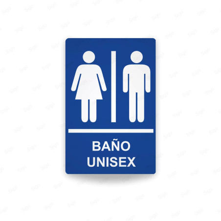 ‣ Rótulos Baños Unisex... | SIGO
