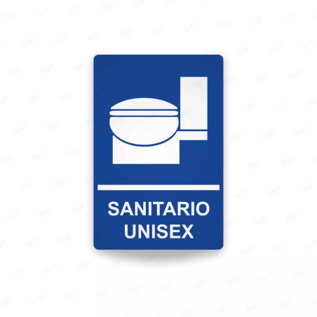 ‣ Rótulos Baños - Sanitario Unisex... | SIGO