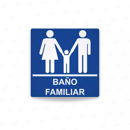 ‣ Rótulos Baños - Baño Familiar... | SIGO