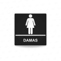 ‣ Rótulos Baños - Damas en Guatemala | SIGO