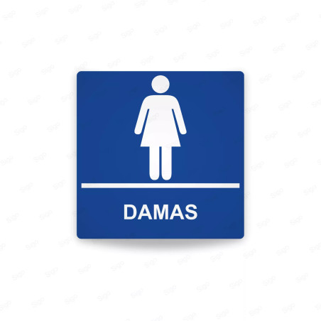 ‣ Rótulos Baños - Damas en Guatemala | SIGO