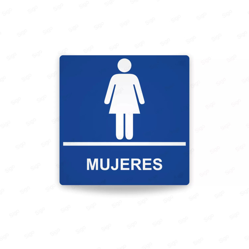‣ Rótulos Baños Mujeres Guatemala | SIGO