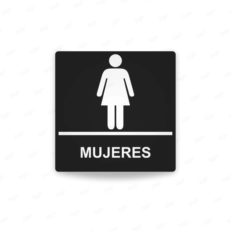 ‣ Rótulos Baños Mujeres Guatemala | SIGO