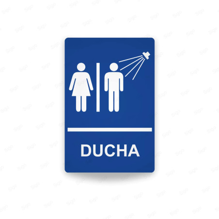 ‣ Rótulos Baños - Ducha: Señalización Segura | SIGO