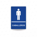 ‣ Rótulos Baños - Caballeros... | SIGO