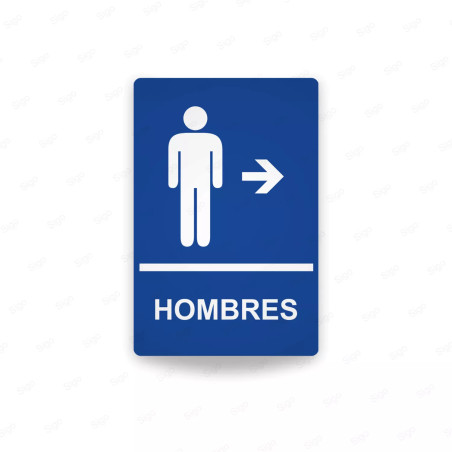 ‣ Rótulos de Baños - Hombres | Calidad Guate... | SIGO