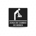 ‣ Rótulos Zona Cambio Bebés... | SIGO