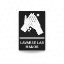‣ Rótulos Baños: Lavarse Las Manos | SIGO