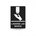 ‣ Rótulos Baños: Lavarse Las Manos... | SIGO
