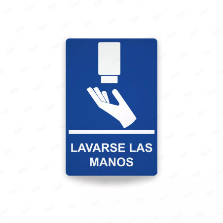 ‣ Rótulos Baños: Lavarse Las Manos... | SIGO